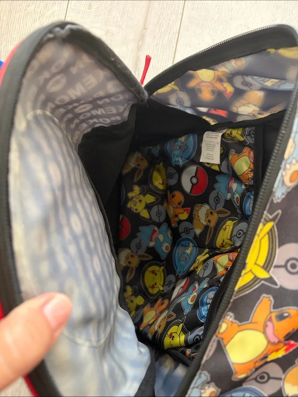 Pokémon backpack with lunch pail and pencil case rare good condition offers